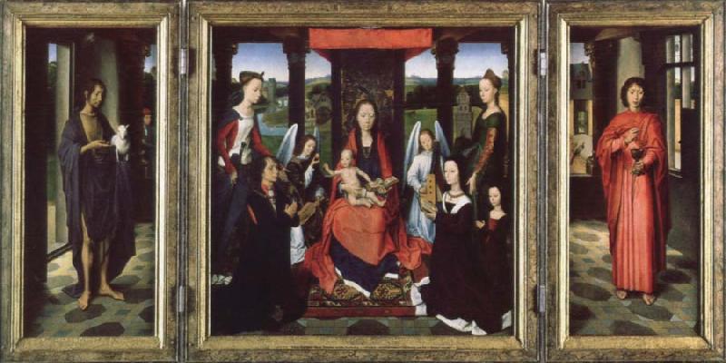 Hans Memling the donne triptych